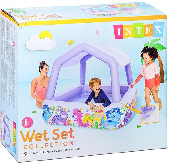 Бассейн надувной детский «Домик»