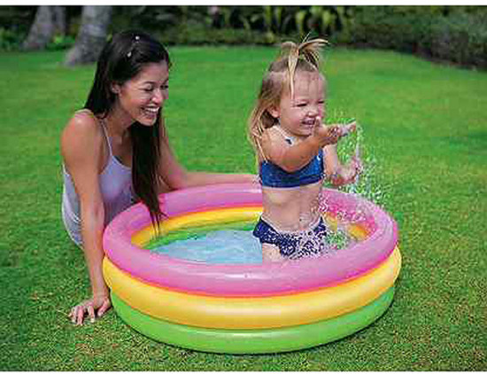 Бассейн надувной «Радуга»