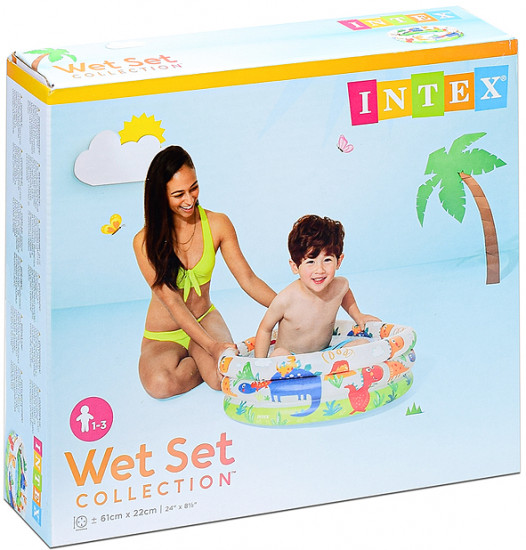 Бассейн надувной «Зверюшки»