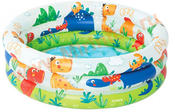 Бассейн надувной «Зверюшки»