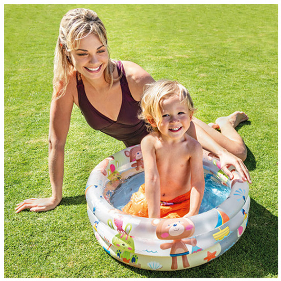 Бассейн надувной «Зверюшки»