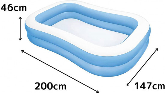 Бассейн надувной «Семейный»