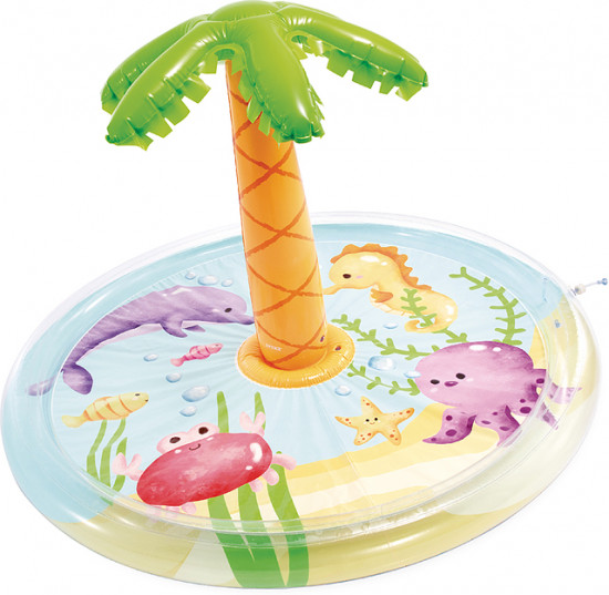 Бассейн детский надувной с фонтанчиками «Пальма»