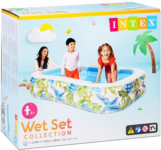 Бассейн надувной «Центр тропического плавания»