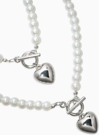 Комплект украшений «Жемчуг. Сердце»