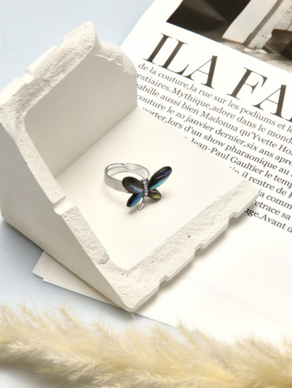 Кольцо безразмерное «Бабочка»