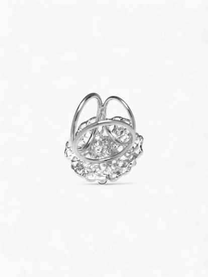 Кольцо для платка «Цветы Ажур»