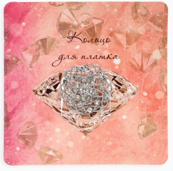 Кольцо для платка «Цветы Ажур»