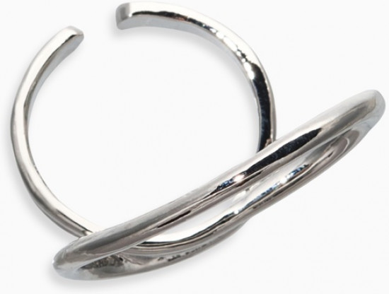 Кольцо металл «Спираль»