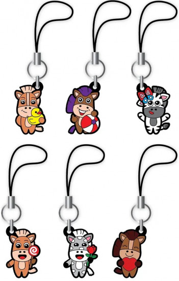 Карамель с игрушкой в пластиковом яйце «Funny Horse»