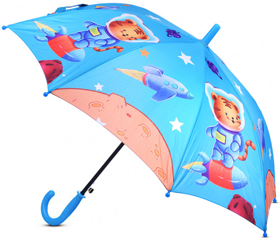 Зонт «Путешествие тигрёнка в космос»