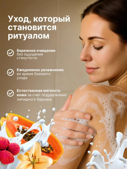 Парфюмированный гель для душа «Pink Exotic»