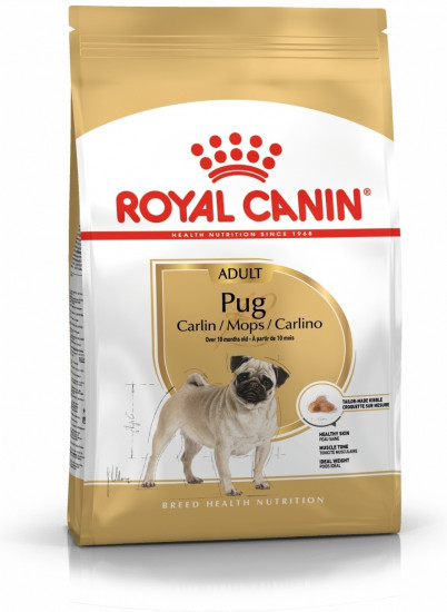 Сухой корм для взрослых собак породы мопс «Pug Adult»