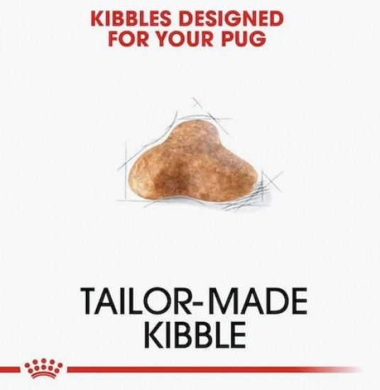 Сухой корм для взрослых собак породы мопс «Pug Adult»