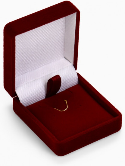 Футляр бархатный под серьги