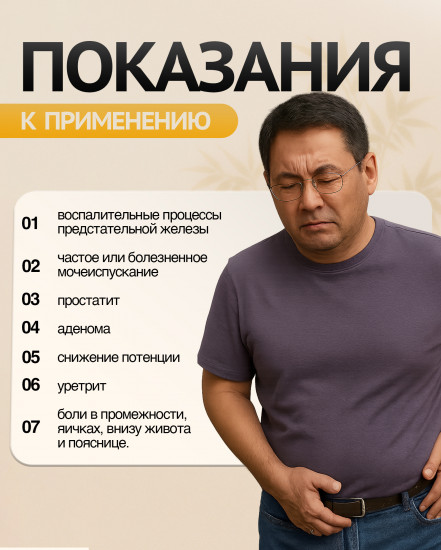 Препарат для лечения простатита «Чен Лен»