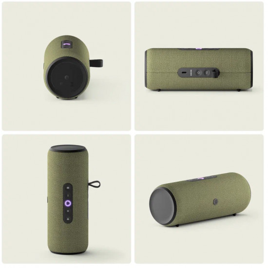 Портативная умная колонка Яндекс Станция Стрит с Алисой Green (YNDX-00030GRN)