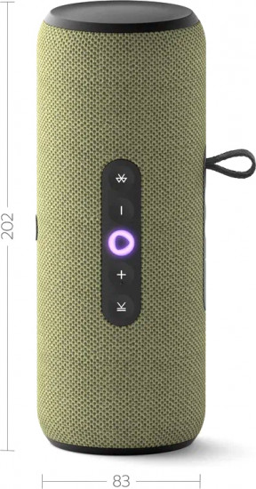 Портативная умная колонка Яндекс Станция Стрит с Алисой Green (YNDX-00030GRN)