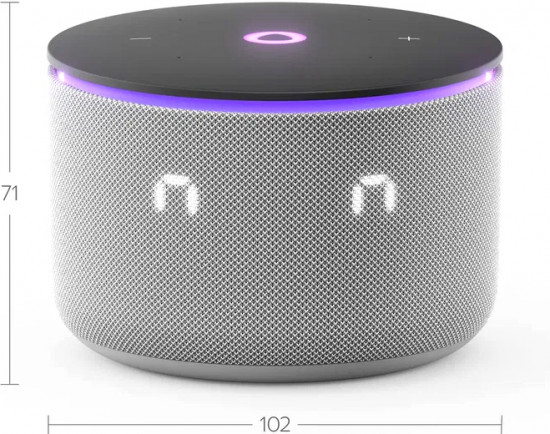 Колонка Станция Мини 3 Про с часами (YNDX-00059)