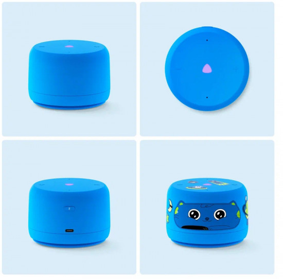 Умная колонка Станция Лайт с Алисой без часов G2 (YNDX-00028BLU)