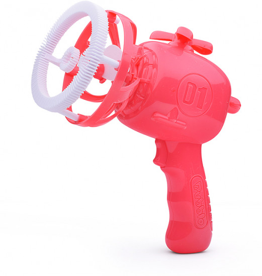 Пистолет для мыльных пузырей с пропеллером