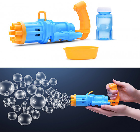 Бластер для мыльных пузырей