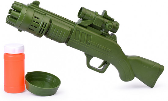 Пистолет для мыльных пузырей «Bubble»