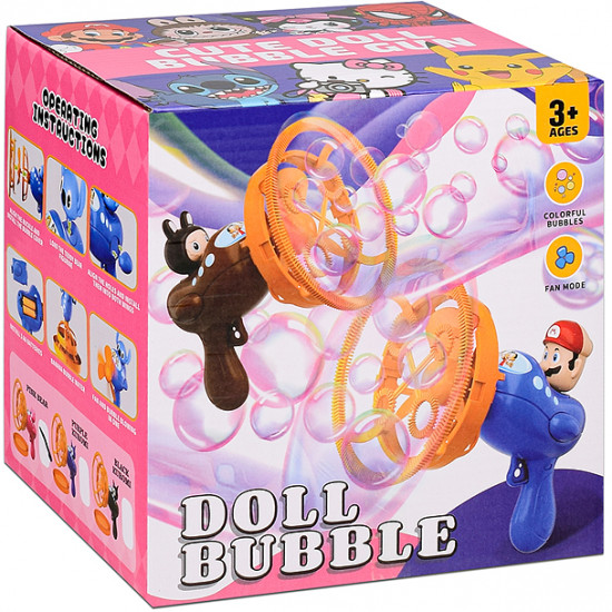 Пистолет для мыльных пузырей «Мишка»