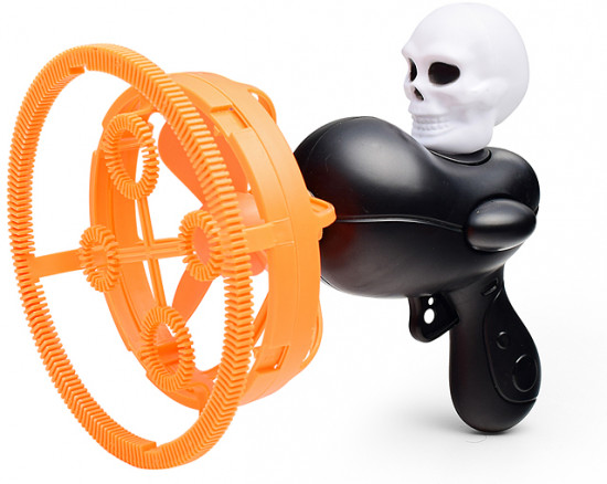 Пистолет для мыльных пузырей «Череп»