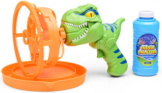 Пистолет для мыльных пузырей «Динозавр»