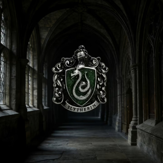 Брошь «Факультеты Хогвартса. Slytherin»