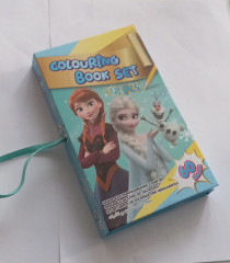 Набор для творчества и раскрашивания Colouring Book Set «Книга-раскраска Холодное сердце» - Фото 1