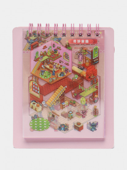 Мини румбокс-блокнотик «Стич»