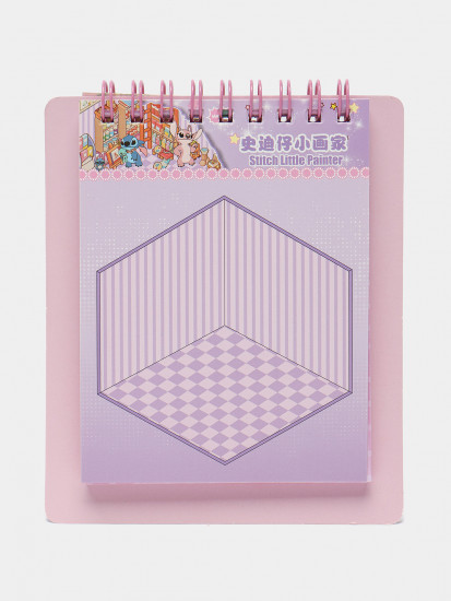 Мини румбокс-блокнотик «Стич»