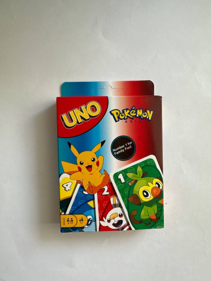 Игра настольная «Карты UNO Пикачу»