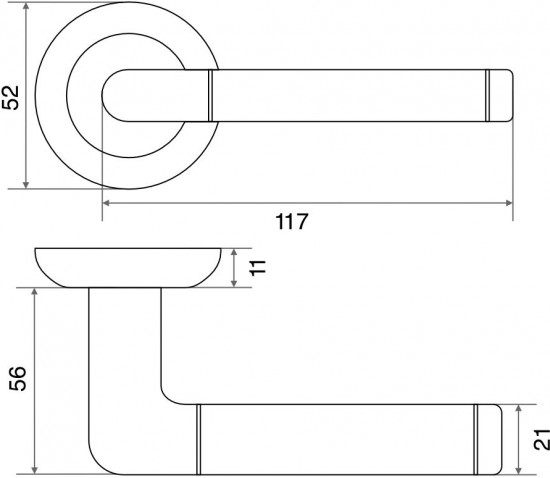 Ручка раздельная