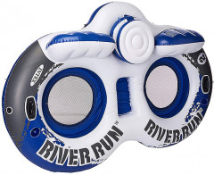 Круг надувной двухместный с баром для напитков «Речной спуск» - Фото 1