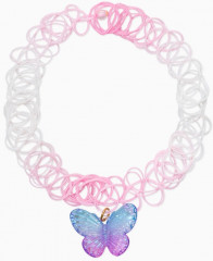 Цепочка и чокер детские «Бабочки» - Фото 1