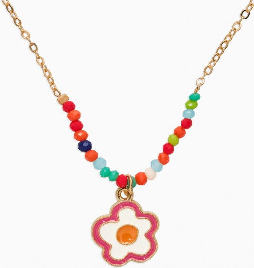 Бусы с кулоном детские «Цветок»