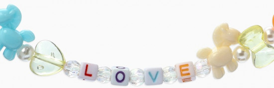 Бусы детские «Игрушки»