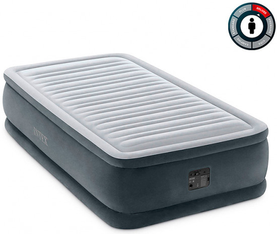 Кровать надувная со встроенным насосом «Comfort-Plush»