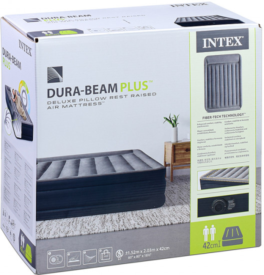 Кровать надувная «Deluxe Pillow Rest Quee»