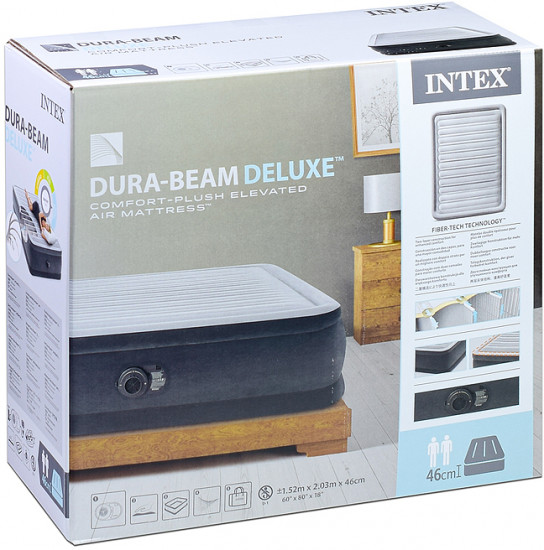 Кровать надувная «Queen Comfort-plush Airbed»