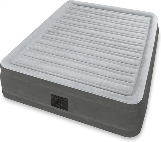 Кровать надувная со встроенным насосом «Full Comfort Plush Airbed»