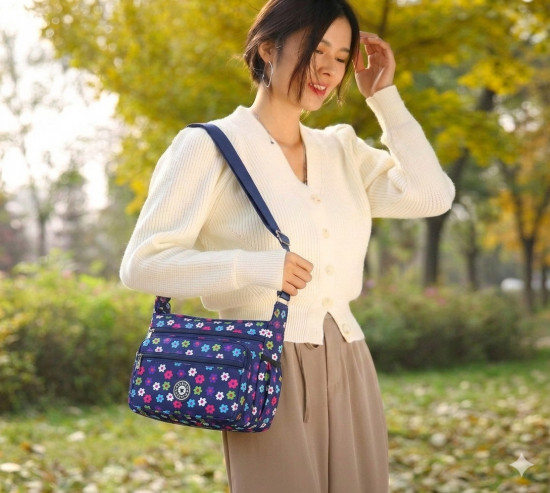 Сумка женская «Цветочки»