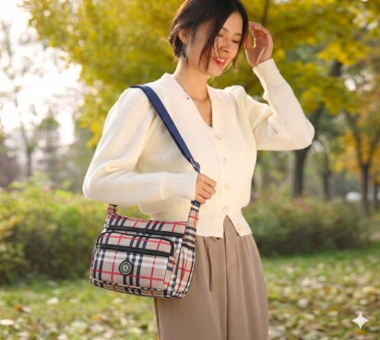 Сумка женская «Клетка»