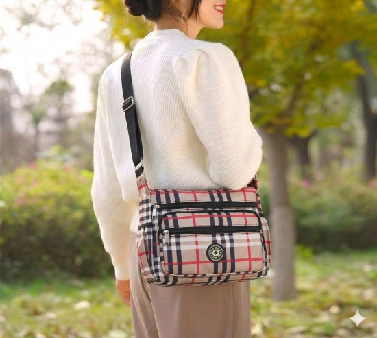 Сумка женская «Клетка»