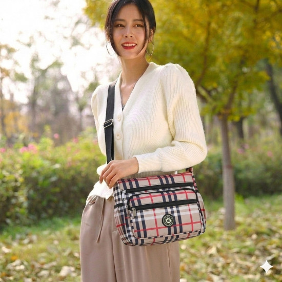 Сумка женская «Клетка»