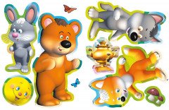 Книга с наклейками «Колобок» - Фото 2