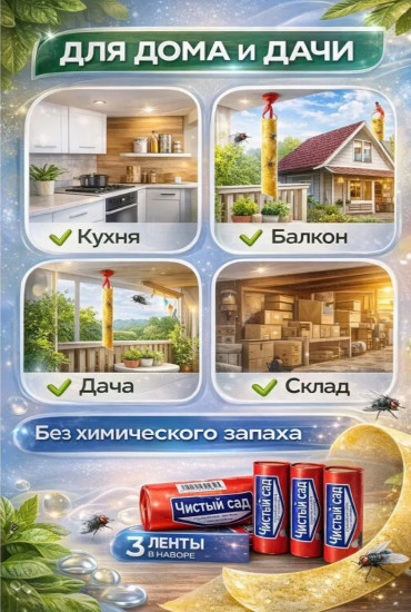 Липкая лента от мух